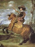 Diego Velazquez, Portrait equestre du comte-duc d'Olivares (df02)